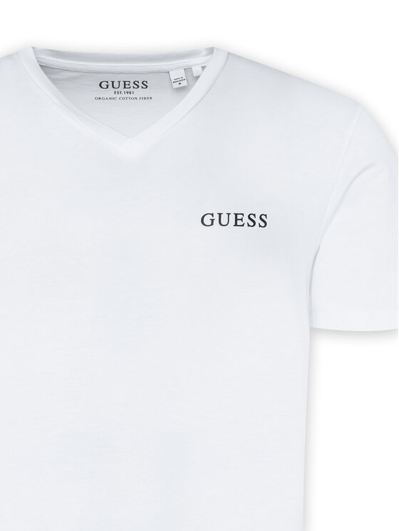 Guess Guess Conjunto de camisetas U5BG58 KCAM1 Blanco Regular Fit