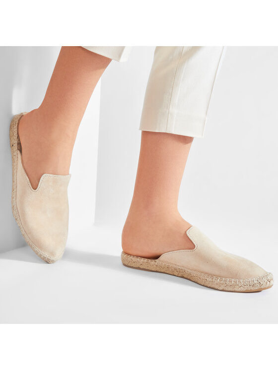 Manebi Espadryle Manebi Mules M 1.1 M0 Beżowy