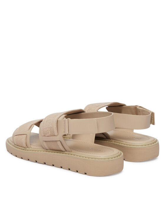 Calvin Klein Sandales Calvin Klein Sq Molded Sandal Webb HW0HW02872 Bēšs