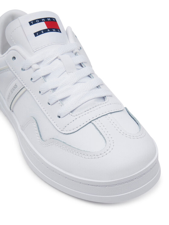 Tommy Jeans Laisvalaikio batai Tommy Jeans The Greenwich Leather EN0EN02794 Balta