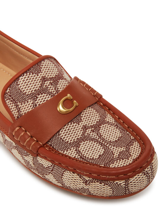 Coach Mokasíny Coach CAS68 Hnědá