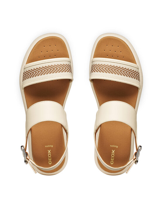Geox Sandalias Geox D Camalei D650ND 05411 C1122 Écru