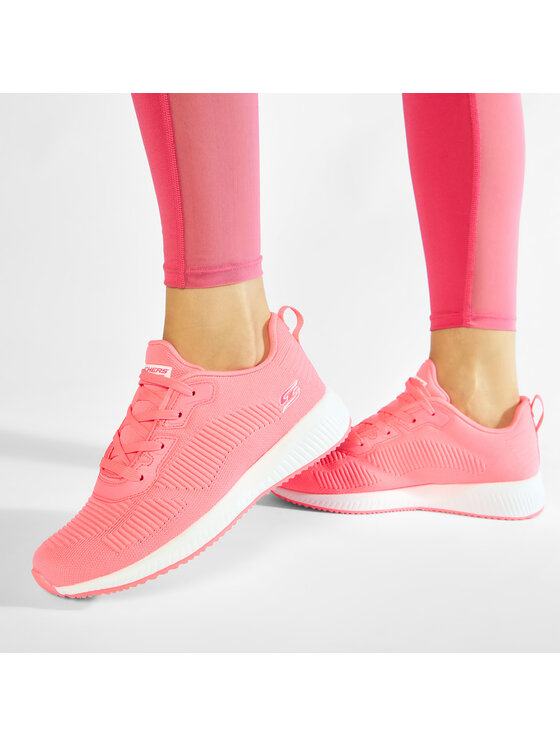 Skechers Snīkeri Skechers BOBS Sport Squad 33162/NPNK Rozā