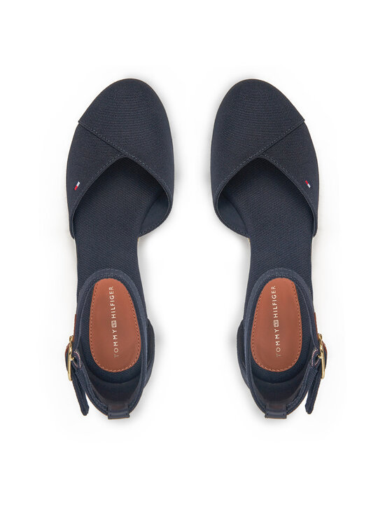 Tommy Hilfiger Espadrile Tommy Hilfiger FW0FW08657 Bleumarin