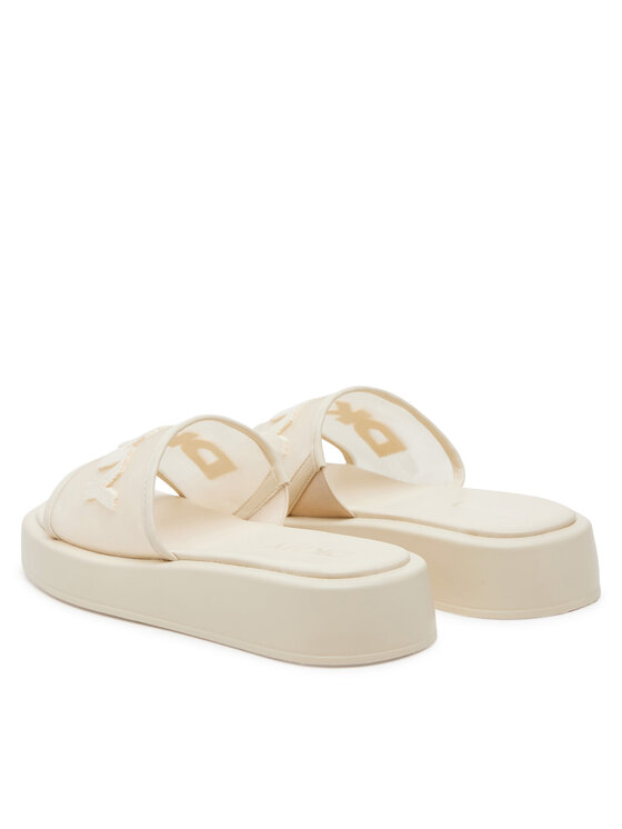 DKNY Şlapi DKNY K2500541 Écru