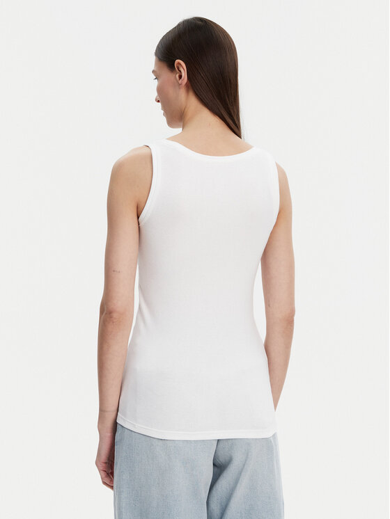 Gap Gap Marškinėliai 540670-02 Balta Slim Fit