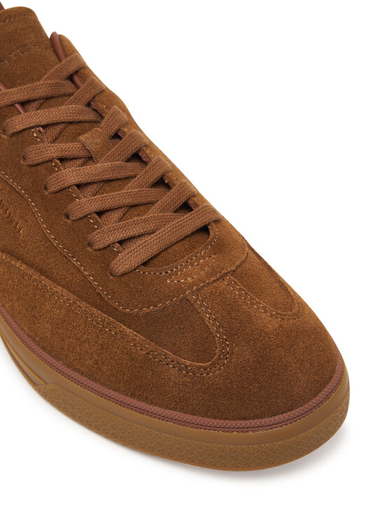 Tommy Hilfiger Αθλητικά Tommy Hilfiger Th Lo Lux Suede Sneaker FM0FM05997 Καφέ