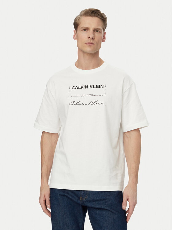Calvin Klein Jeans Calvin Klein Jeans Camiseta LV04RE827G Blanco Regular Fit