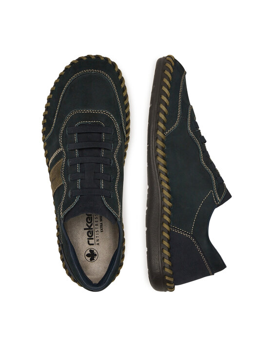 Rieker Pantofi Rieker B2468-14 Bleumarin
