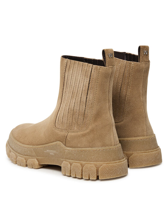 Weekend Max Mara Členková obuv s elastickým prvkom Weekend Max Mara 2525796035600 Béžová