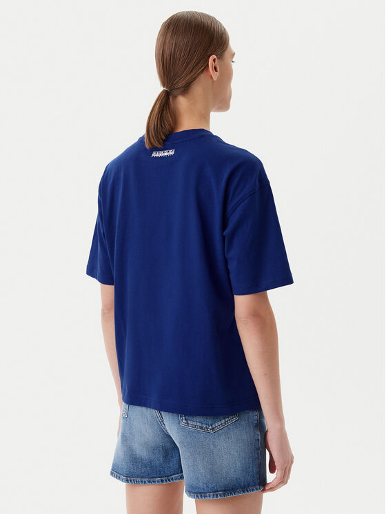 Napapijri Napapijri Футболка S-Nice NP0A4IG4 Голубий Regular Fit