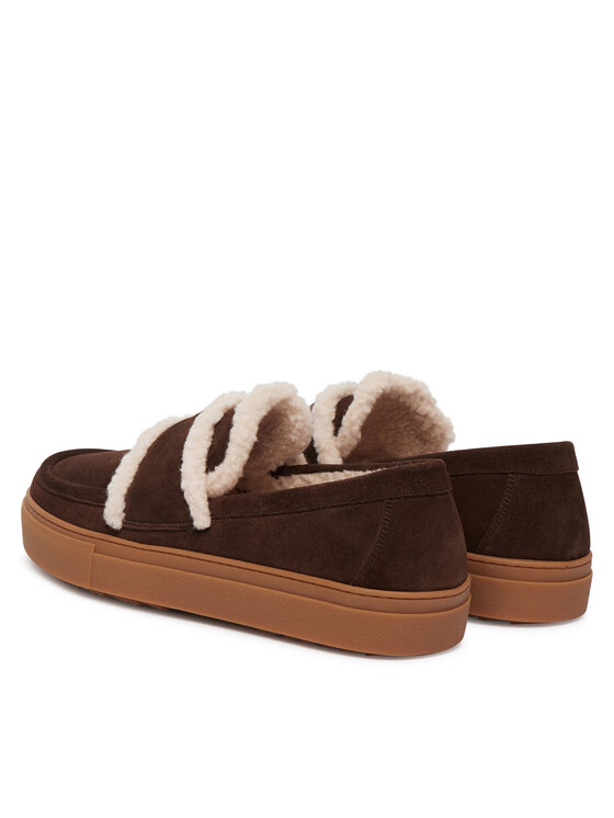Inuikii Обувки Inuikii Shearling Loafer 2006.003.0011 Тъмнокафяв