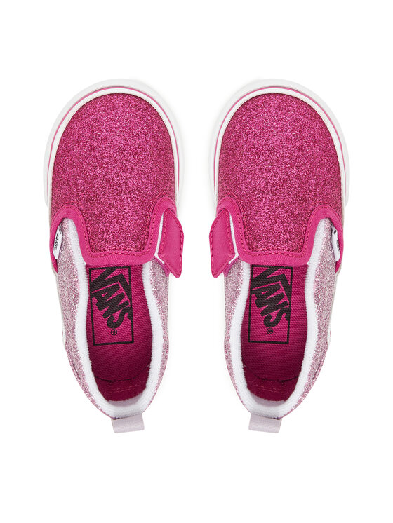 Vans Πάνινα παπούτσια Vans Slip-On V VN000D0SYLZ1 Ροζ