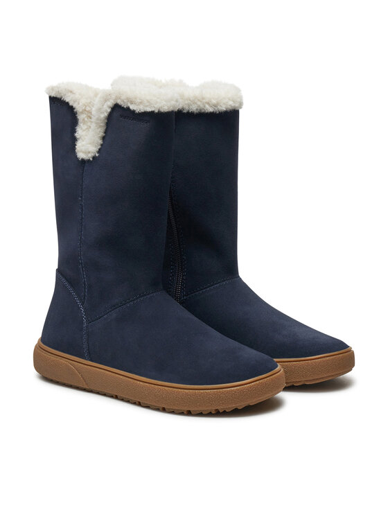 Geox Zimski škornji Geox J Theleven Girl Wpf J46HYA 00022 C4021 S Mornarsko modra