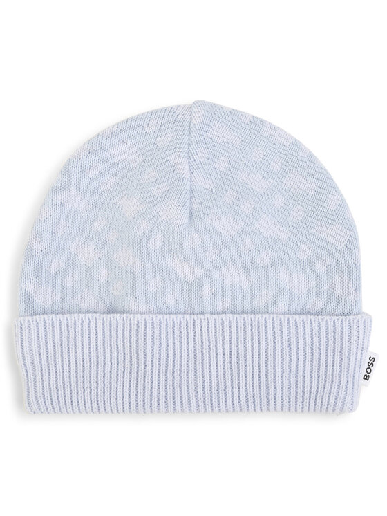 BOSS Set čepice a ponožky Boss J98423 Světle modrá