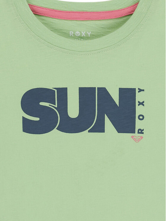 Roxy Roxy Camiseta Orchid Art ERGZT04142 Verde Regular Fit