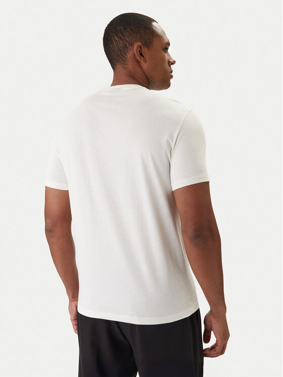 Armani Exchange Armani Exchange Camiseta XM002471 AF10356 U1074 Écru Slim Fit