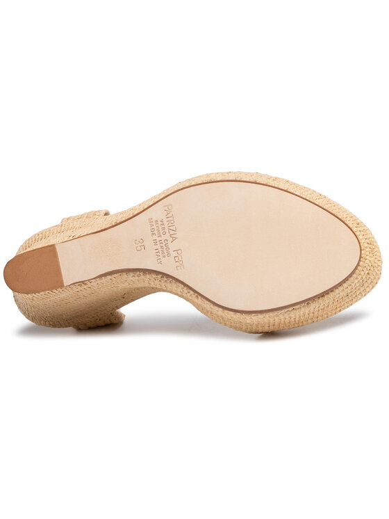 Patrizia Pepe Espadrilky Patrizia Pepe 2V9477/A7D1-B693 Béžová