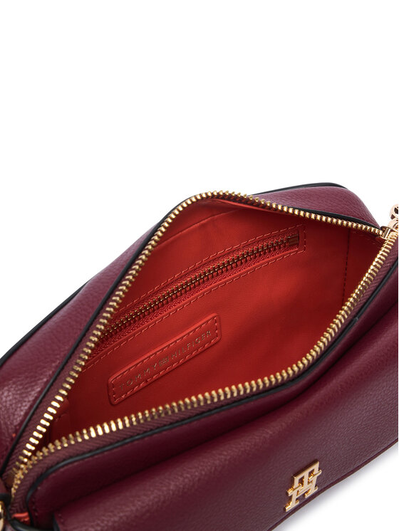 Tommy Hilfiger Borsetta Tommy Hilfiger Th Icon Camera Bag AW0AW18721 Bordeaux