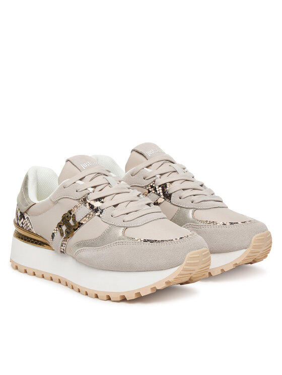 Just Cavalli Снікерcи Just Cavalli 80RA3SJ2 ZSE68 Бежевий