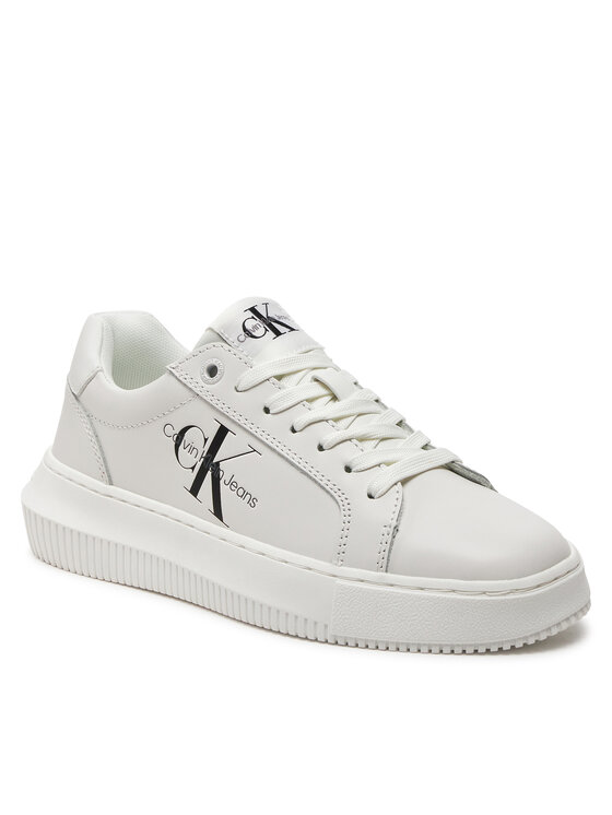 Calvin Klein Jeans Superge Calvin Klein Jeans Chunky Cupsole Laceup Mon Lth Wn YW0YW00823 Bela