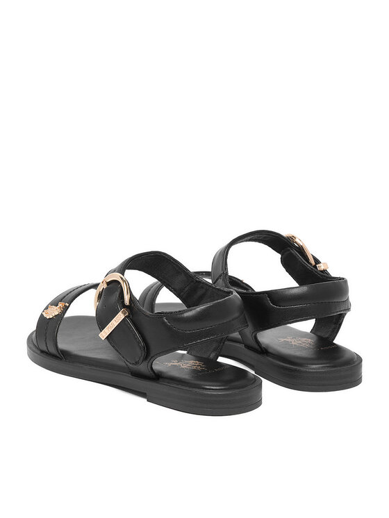 U.S. Polo Assn. Босоніжки U.S. Polo Assn. EO-ADELA001K/6Y1 Чорний