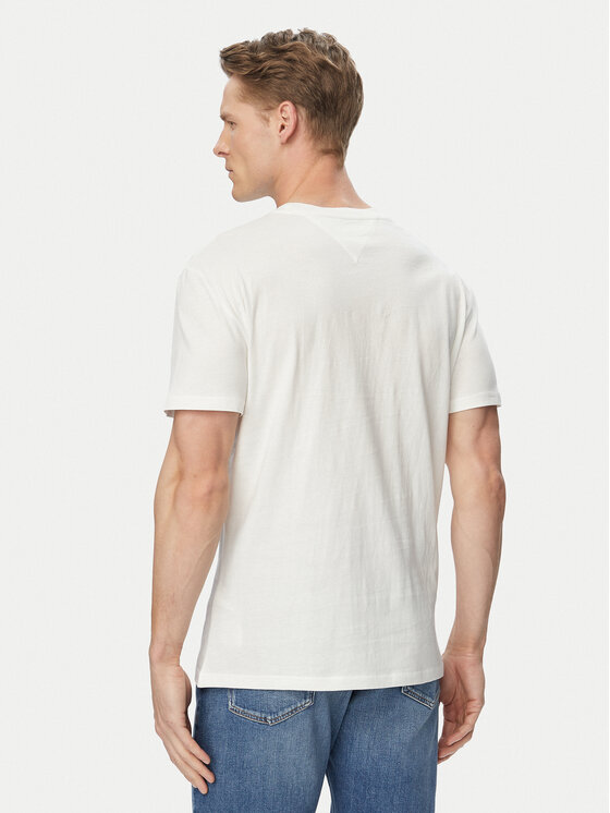 Tommy Jeans Tommy Jeans Camiseta Entry Dna DM0DM23406 Blanco Regular Fit