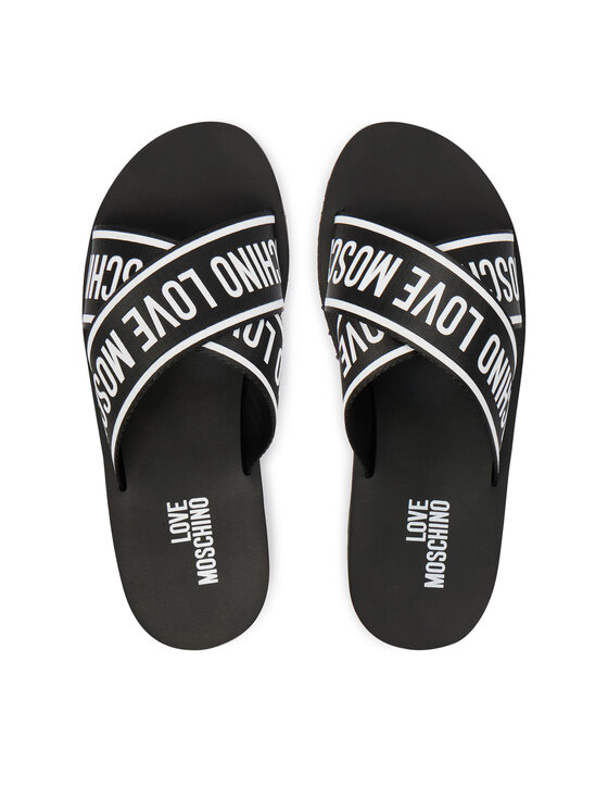 LOVE MOSCHINO Шльопанці LOVE MOSCHINO JA28334G0OIX7000 Чорний
