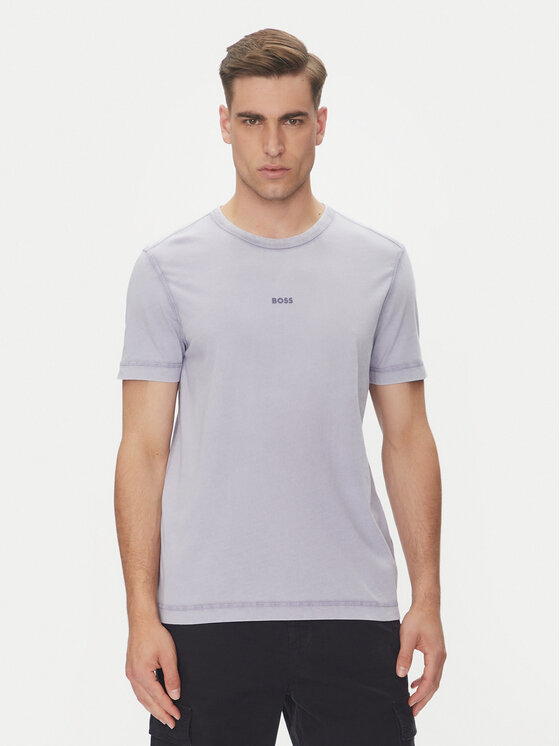 BOSS BOSS Футболка Tokks 50502173 Фіолетовий Regular Fit