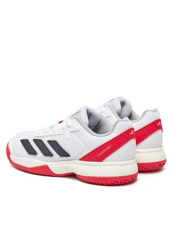 adidas Buty do tenisa adidas Courtflash JI2448 Biały