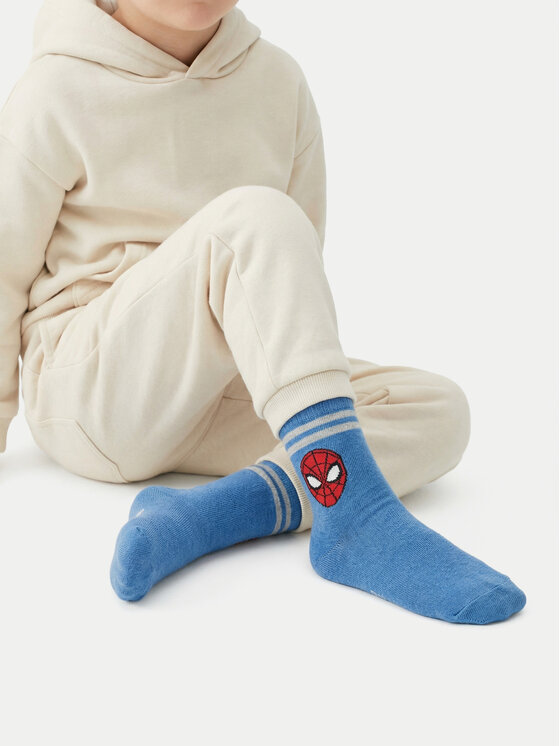 Spiderman Ultimate Дълги чорапи Spiderman Ultimate CEO-ACCCS-SS26-307SPRMV(3-PACK) Цветен