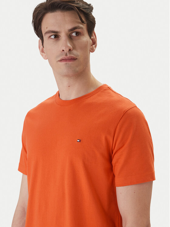 Tommy Hilfiger Tommy Hilfiger Camiseta Ess Seasonal MW0MW39995 Naranja Regular Fit