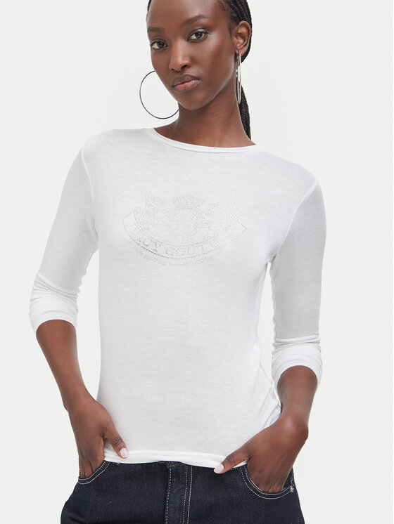 Juicy Couture Juicy Couture Bluse JCWCT226328 Weiß Regular Fit