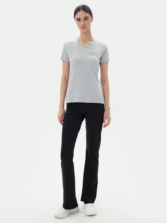 EA7 Emporio Armani EA7 Emporio Armani Футболка 7W000492 AF10373 O8002 Сірий Regular Fit