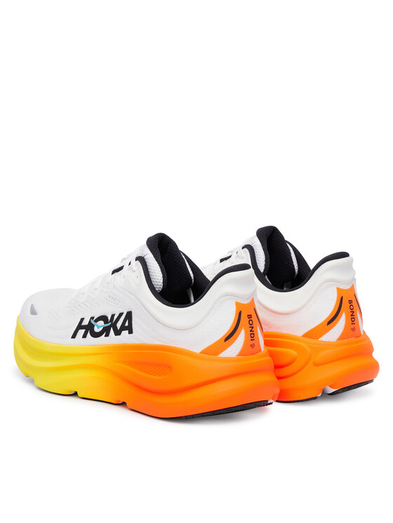 Hoka Běžecké boty Hoka BONDI 9 WIDE 1162013 Bílá