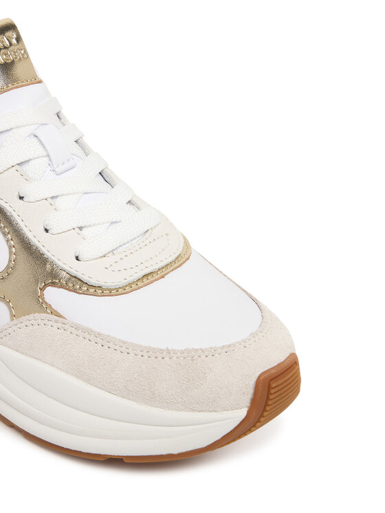 Tommy Hilfiger Sneakersy Tommy Hilfiger Th Chunky Runner Metallic FW0FW09204 Écru