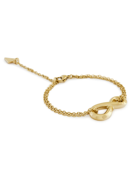 Guess Náramek Guess JUBB05 050JW Zlatá