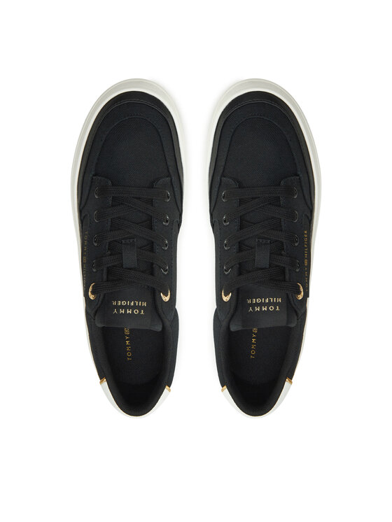 Tommy Hilfiger Sneakers Tommy Hilfiger Essential Vulc Textile Sneaker FW0FW08323 Nero