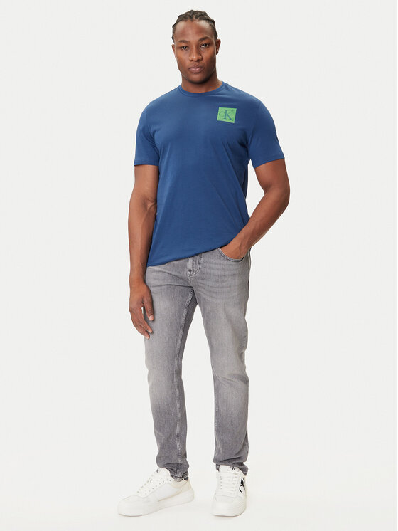 Calvin Klein Jeans Calvin Klein Jeans T-Shirt Gradient Monogram LV04RC859G Μπλε Regular Fit
