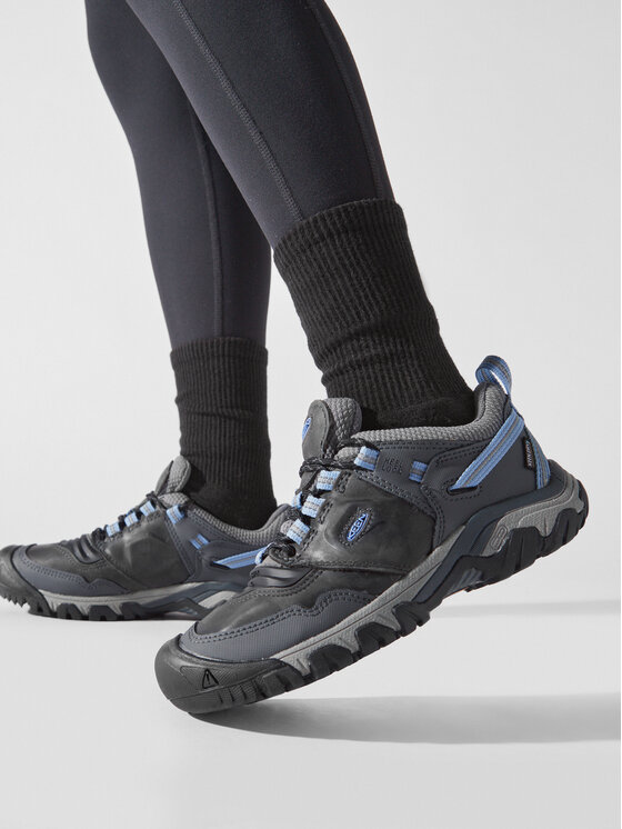 Keen Trekking čevlji Keen Ridge Flex Wp W 1024923 Črna