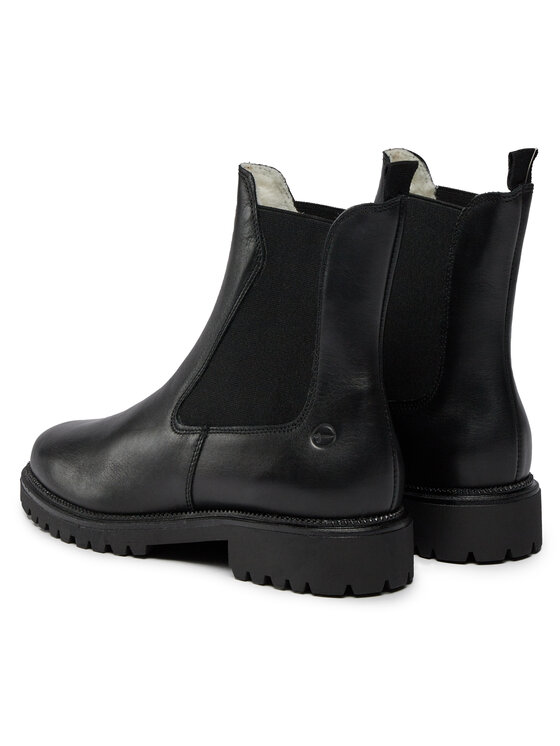 Tamaris Členková obuv s elastickým prvkom Tamaris 1-26427-41 Čierna