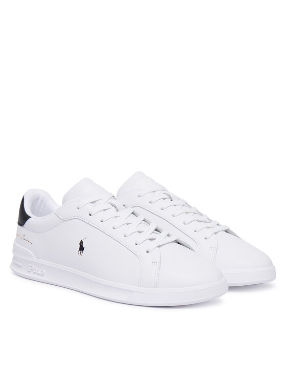 Polo Ralph Lauren Сникърси Polo Ralph Lauren Hrt Crt Sig Sk Ltl 809P13083001 Бял