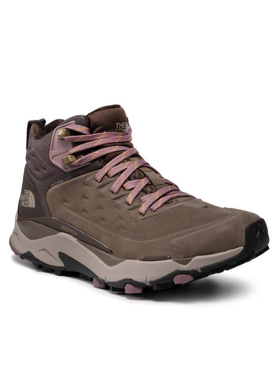 The North Face Bakancs The North Face Vectiv Exploris Mid Futurelight NF0A5G3AMD01 Barna