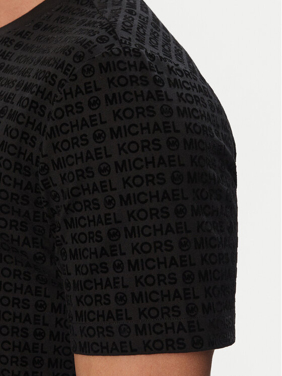 MICHAEL Michael Kors MICHAEL Michael Kors Camiseta CF6529AFV4 Negro Regular Fit