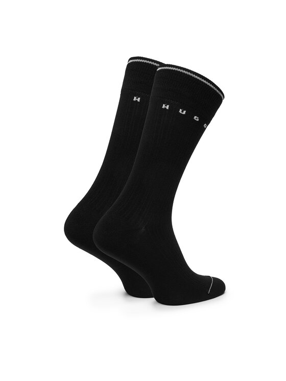 HUGO Șosete lungi HUGO 50564855 Negru