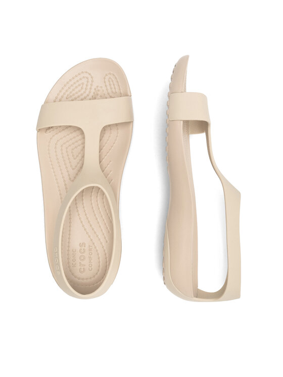 Crocs Босоніжки Crocs SERENA SANDAL 205469-212 Кремовий