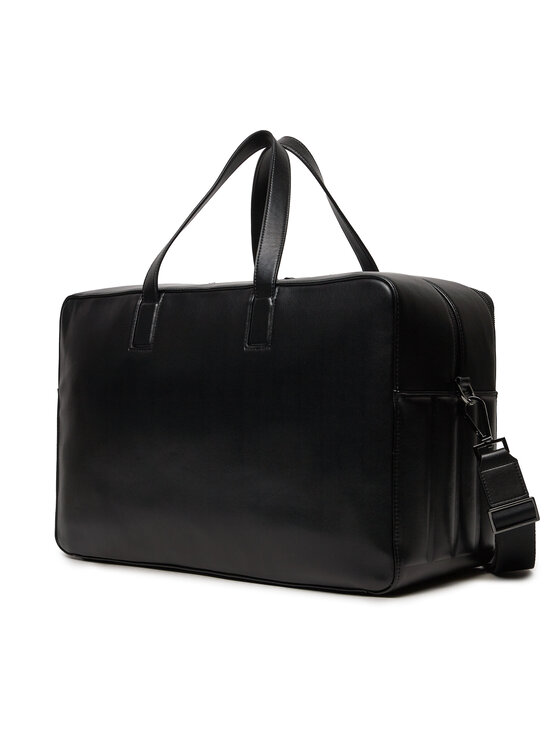 Calvin Klein Torba weekendowa Calvin Klein Line Qulit Pu Weekender K50K511880 Czarny