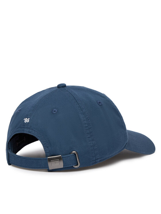 Tommy Hilfiger Czapka z daszkiem Tommy Hilfiger Flag Soft 6 Panel Cap AM0AM14099 Niebieski