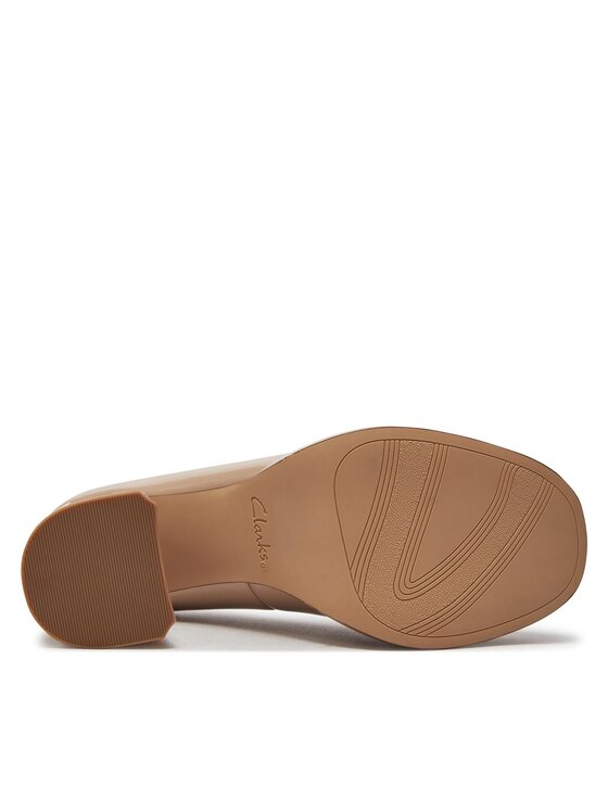 Clarks Γοβάκια Clarks Zoya85 Court 26176365 Μπεζ