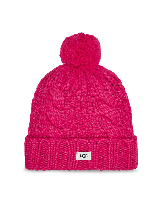 Ugg Набір шапка і рукавички Ugg K Infant Knit Set 22726 Рожевий